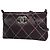 Chanel Accessoire-Tasche aus lila Leder