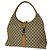 Borsa a Tracolla Gucci Linea Jackie Motivo GG Marrone Beige