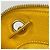 Borsa a tracolla Chanel in vitello martellato giallo - vista 8
