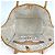 Borsa Tote Louis Vuitton Neverfull MM Marrone Bianco - vista 9
