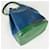 Noe Borsa a tracolla Louis Vuitton Noé Blu Verde - vista 2