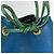 Noe Borsa a tracolla Louis Vuitton Noé Blu Verde - vista 6