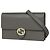 Carteira com Corrente Gucci Interlocking G Marrom