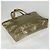 Bolso Tote Gucci GG Estampado Dorado - vista 2