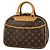 Borsa a mano Louis Vuitton Trouville Marrone