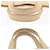 Loewe Vintage Leather Beige - vista 7