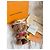 Louis Vuitton Louis Bear Ciondolo Western Cowboy M03176 Marrone Bianco Rosso D'oro - vista 12