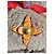 Louis Vuitton Louis Bear Ciondolo Western Cowboy M03176 Marrone Bianco Rosso D'oro - vista 9