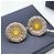 Buccellati Blossoms Ohrringe aus Silber, Diamanten und Karneol - Ansicht 7