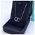 Collana Tiffany & Co. Charma Doppio Anello Diamanti Oro Bianco 18k Argento - vista 4