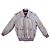Timberland Herren Bomberjacke Beige Leder Braun Mehrfarben