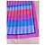 Foulard in seta a scacchi Christian Dior Rosa Rosso Blu Porpora - vista 2