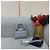 Borsa Dior Duchess Triplo Scomparto in Camoscio Grigio - vista 3