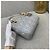 Borsa Dior Duchess Triplo Scomparto in Camoscio Grigio - vista 6