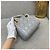 Borsa Dior Duchess Triplo Scomparto in Camoscio Grigio - vista 7