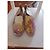 Espadrilles Hermès en toile imprimé coloré Rose Multicolore Vert Orange Gris Jaune - vue 2