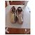Espadrilles Hermès en toile imprimé coloré Rose Multicolore Vert Orange Gris Jaune - vue 3