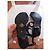 Prada flache Sandalen aus schwarzem Lackleder - Ansicht 5