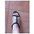 Prada flache Sandalen aus schwarzem Lackleder - Ansicht 6