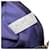 Hermès Lindy Beach Borsa Tote in Tela Blu e Pelle Viola Porpora  - vista 13