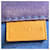 Hermès Lindy Beach Borsa Tote in Tela Blu e Pelle Viola Porpora  - vista 2