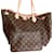 Borsa Tote Louis Vuitton Neverfull MM Monogram Canvas con pochette Marrone Monogramma