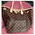 Borsa Tote Louis Vuitton Neverfull MM Monogram Canvas con pochette Marrone Monogramma - vista 2