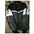 Autre Marque Giacca Bomber Varsity Tigha Lana e Pelle Nero Bianco Verde scuro - vista 8