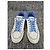 Sneakers Chanel in pelle bianca logo CC Bianco Blu