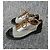 Chanel Oxford-Schuhe aus schwarzem Lackleder und silbernem Perforationsleder Golden - Ansicht 4