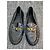 Céline Celine Mocasines de piel negra con cadena Negro - vista 2