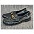 Céline Celine Mocasines de piel negra con cadena Negro - vista 5