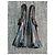 Céline Celine Mocasines de piel negra con cadena Negro - vista 9