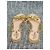 Valentino Garavani Infradito Rockstud Jelly Bow D'oro - vista 6