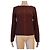 Chanel Brauner Wollpullover mit goldenen Details