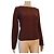 Chanel Brauner Wollpullover mit goldenen Details - Ansicht 2