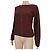 Chanel Brauner Wollpullover mit goldenen Details - Ansicht 3