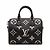 Louis Vuitton Speedy 25 Bandoulière Empreinte Leather Trunk Bag Black Nero - vista 2