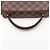 Louis Vuitton Croisette Canvas Top-handle Crossbody Damier Ebene Marrone - vista 5