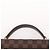 Louis Vuitton Croisette Canvas Top-handle Crossbody Damier Ebene Marrone - vista 6