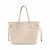 Louis Vuitton Borsa a tracolla Shopper Neverfull MM in pelle Empreinte Bianca Bianco