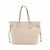 Louis Vuitton Borsa a tracolla Shopper Neverfull MM in pelle Empreinte Bianca Bianco - vista 2