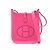 Hermès Evelyne 16 TPM Epsom Leather Hobo Crossbody Rose Tyrien Rosa