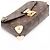Louis Vuitton Borsa a tracolla Trunkie East West Canvas Flap Monogram Marrone - vista 4