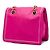 Borsa a tracolla Prada Small Tessuto con patta e catena Rosa - vista 2