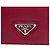 Borsa business Prada Saffiano rossa Rosso - vista 5