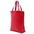 Borsa Shopper Tote Anagram in pelle rossa LOEWE Rosso - vista 2