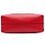 Borsa Shopper Tote Anagram in pelle rossa LOEWE Rosso - vista 3