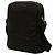 Borsa a tracolla Gucci in nylon nero con G intrecciate e Web - vista 2