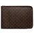 Borsa Business Portfolio Louis Vuitton Monogram Poche Documents Marrone